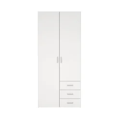 Kledingkast Harper Wit - 78x176x36 cm