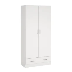 Kledingkast Harper Wit - 80x171x36 cm