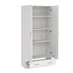 Kledingkast Harper Wit - 80x171x36 cm