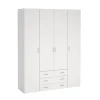 Kledingkast Harper Wit - 154x201x50 cm