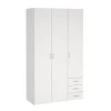 Kledingkast Harper Wit - 116x201x50 cm