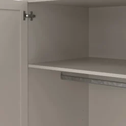 Kledingkast Indy Taupe - 196x200x62 cm