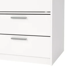 Kledingkast Jasper Wit - 121x200x60 cm