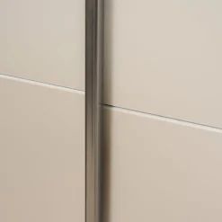 Kledingkast Legado Beige / Wit - 253x236x65 cm