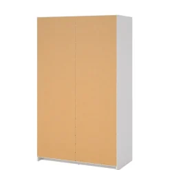 Kledingkast Luna Wit - 119x201x60 cm