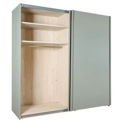 Kledingkast Menta Groen - 200x217x67 cm