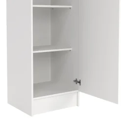 Kledingkast Miami Wit - 49x200x47 cm
