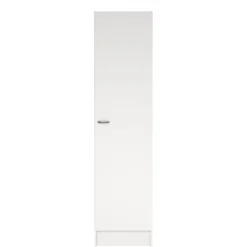 Kledingkast Miami Wit - 49x200x47 cm