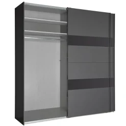 Kledingkast Mierlo Donkergrijs - 225x236x65 cm