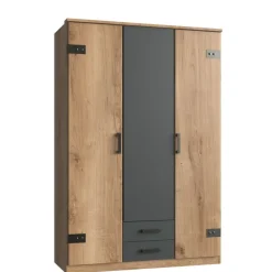 Kledingkast Stratum Naturel - 135x199x58 cm