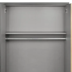 Kledingkast Veghel Wit - 225x210x58 cm