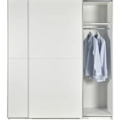 Kledingkast Victor Wit - 170x195x59 cm