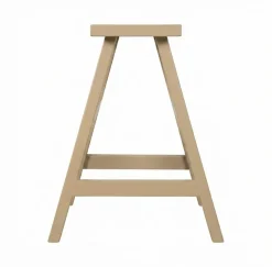 Kruk Monto Grijs / Beige - 40x20 cm