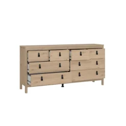 Ladekast Dallas Eiken - 160x80x39 cm