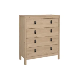 Ladekast Dallas Eiken - 83x99x39 cm