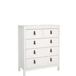Ladekast Dallas Wit - 83x99x39 cm
