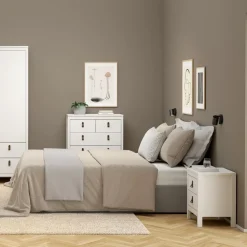Ladekast Dallas Wit - 83x99x39 cm