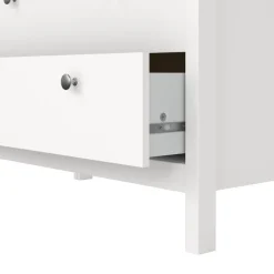 Ladekast Dallas Wit - 84x80x39 cm