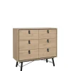 Ladekast Denver Eiken - 102x95x40 cm