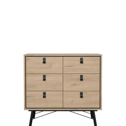 Ladekast Denver Eiken - 102x95x40 cm