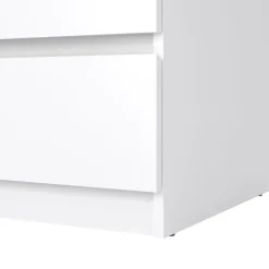 Ladekast Luna Hoogglans Wit - 77x71x50 cm