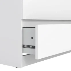 Ladekast Luna Hoogglans Wit - 77x112x50 cm