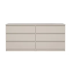 Ladekast Luna Taupe - 154x71x50 cm
