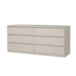 Ladekast Luna Taupe - 154x71x50 cm