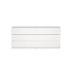 Ladekast Luna Wit - 154x71x50 cm