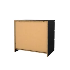 Ladekast Luna Zwart - 77x71x50 cm