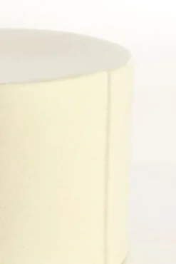 Light & Living Bijzettafel Chulilla Crème - Ø 42 cm