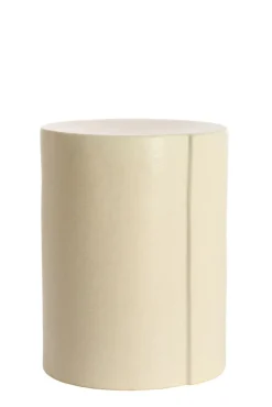Light & Living Bijzettafel Chulilla Crème - Ø 33 cm