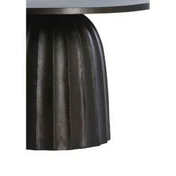 Light & Living Bijzettafel Veglia Donkerbruin - Ø 60 cm