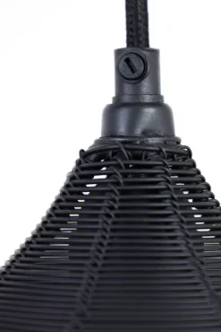 Light & Living Hanglamp Alvaro Zwart - 5 x E27 - 100 cm breed