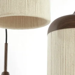 Light & Living Hanglamp Danialo Bruin - 3 x E27 - Ø 35 cm