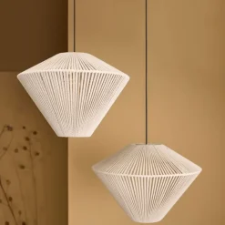 Light & Living Hanglamp Felida Crème - E27 - Ø 53 cm