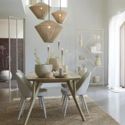 Light & Living Hanglamp Felida Crème - E27 - Ø 56 cm