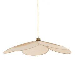 Light & Living Hanglamp Fyano Zand - E27 - 79x79 cm