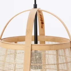 Light & Living Hanglamp Jacinto Naturel - E27 - Ø 38 cm
