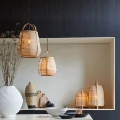 Light & Living Hanglamp Jacinto Naturel - E27 - Ø 42 cm