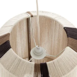 Light & Living Hanglamp Kozana Crème - E27 - Ø 30 cm
