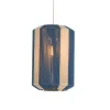Light & Living Hanglamp Kozana Blauw - E27 - Ø 30 cm