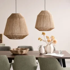 Light & Living Hanglamp Malva Naturel - E27 - Ø 60 cm