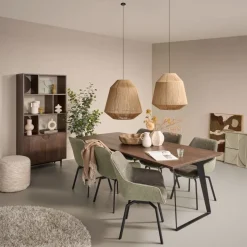 Light & Living Hanglamp Malva Naturel - E27 - Ø 50 cm