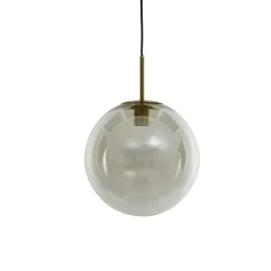 Light & Living Hanglamp Medina Transparant - E27 - Ø 30 cm