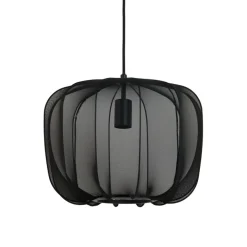 Light & Living Hanglamp Plumeria Zwart - E27 - Ø 40 cm