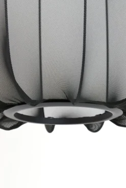 Light & Living Hanglamp Plumeria Zwart - E27 - Ø 40 cm