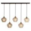 Light & Living Hanglamp Rakel Brons - 5 x E27 - 104 cm breed