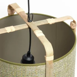 Light & Living Hanglamp Sendai Groen - E27 - Ø 27 cm