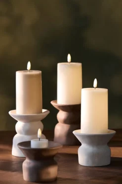 Light & Living Kandelaar Atrani Crème - 9 cm hoog